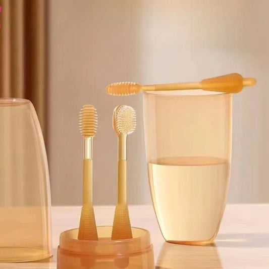 PicksieIN® Soft Silicone Baby Toothbrush Set