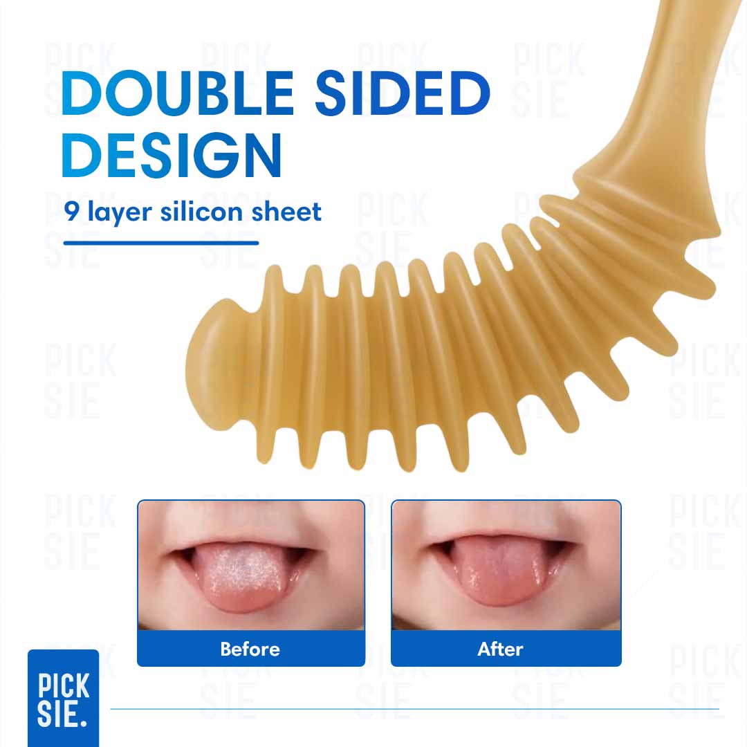 PicksieIN® Soft Silicone Baby Toothbrush Set