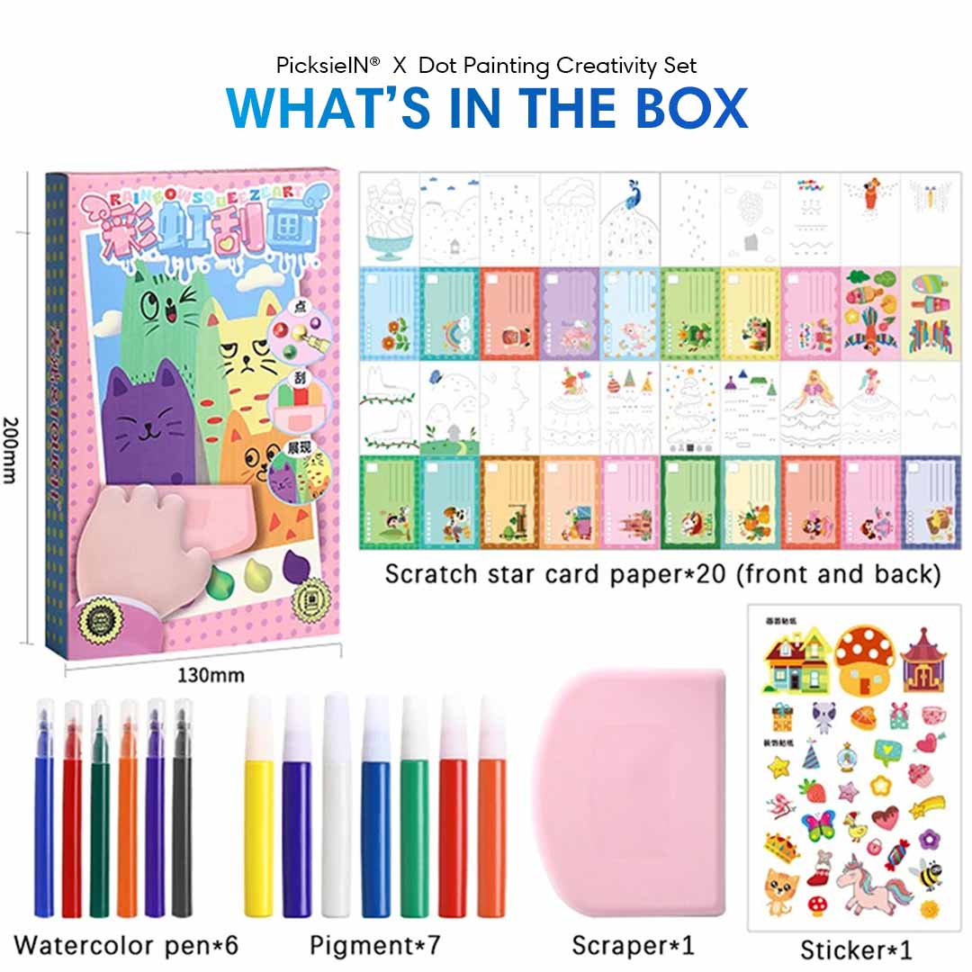 PicksieIN® DIY Drawing Art Kit