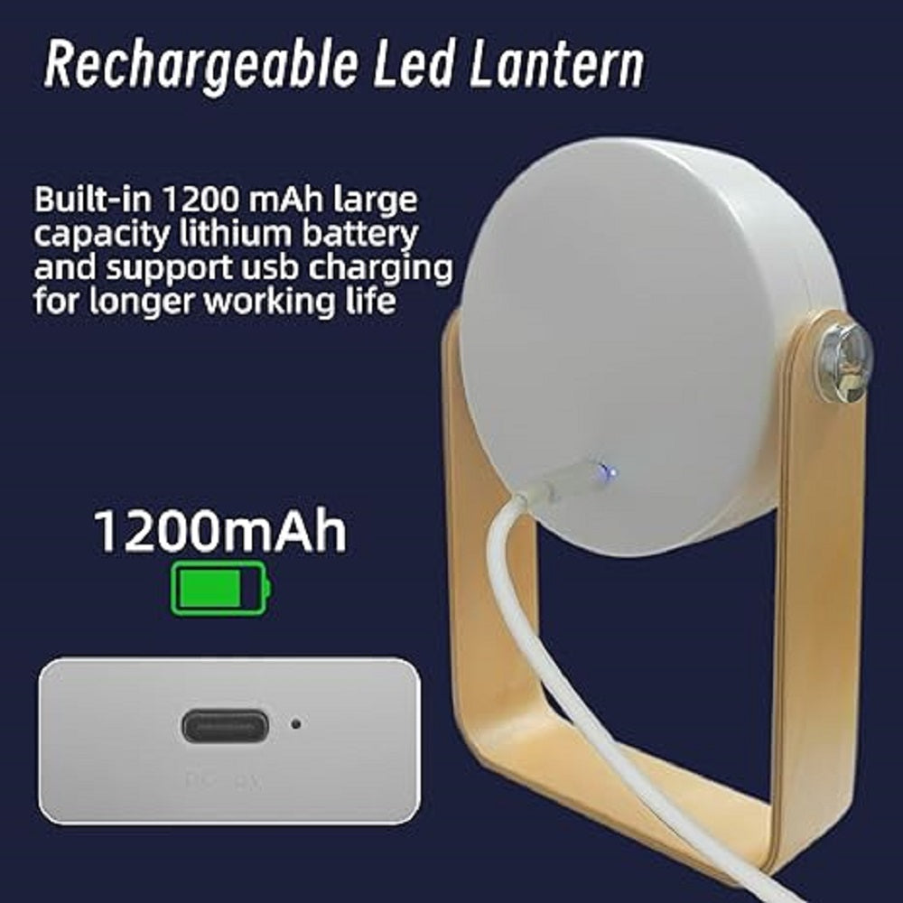 3-in-1 Rechargeable Lamp & Lantern