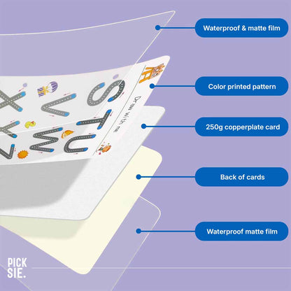 Reusable Tracing Book For Kids